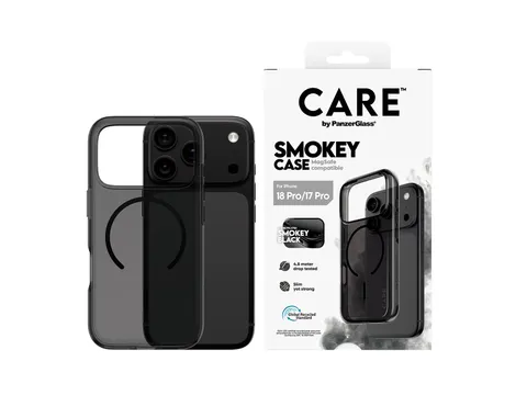 PanzerGlass CARE by Smokey Case w. Black MagSafe iPhone 2026 Pro