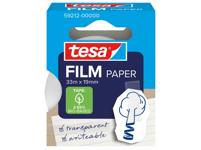 Tesa Plakband tesafilm papier 19mmx33m