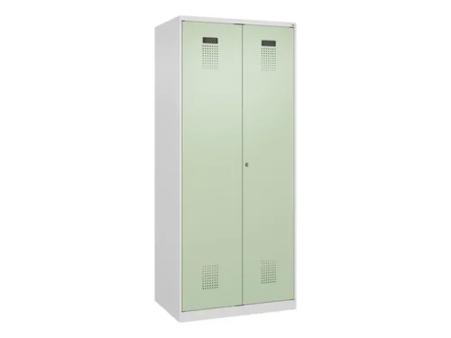locker voor scheiding van kleding,HxBxD 1850x800x500mm,2vak