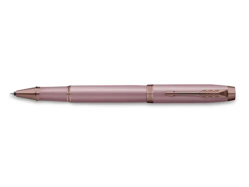 Rollerpen Parker IM Finish Touch Mauve fijn zwart