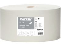 Katrin 464125 Plus Industrierol 2-laags Wit 2500 Vel op Rol