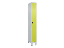 locker,HxBxD 1950x250x500mm,1vak,vak B 250mm,draaigrendel,voeten