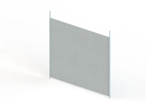 scheidingsplaat,v. inhaakstelling,HxD 400x400mm,doorgaand,staal