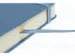 Schetsboek Kangaro A6 sky blue PU HC 80 vel 140gr roomwit met elastiek