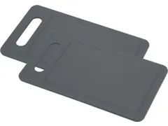 Snijplank Fresco 25x14x0,6cm Grijs 2 stuks