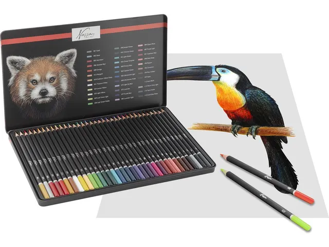 Nassau Fine Art Professionele Kleurpotloden blik 36-delig