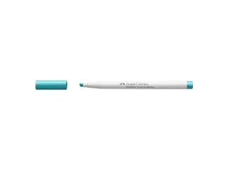 Marker creatief Faber-Castell Goldfaber beitelpunt C carribean blue (k - 1