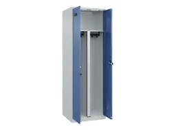 PBM-locker,HxBxD 1850x600x500mm,2vak,vak B 300mm,draaigrendel