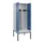 PBM-locker met bank,HxBxD 2120x800x815mm,2vak,vak B 400mm,draaigrendel
