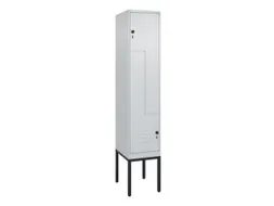 Z-garderobekast,HxBxD 2120x400x500mm,vak B 200/400mm,draaigrendel