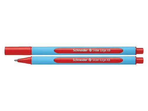 Balpen Schneider Slider Edge extra breed rood