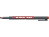 Edding e-143 B permanent pen rood
