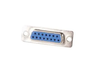 Vrouwelijke 15P Sub-D Connector - Chassismontage - 1