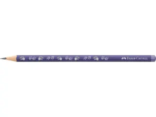 Potlood Faber-Castell grafiet Dino HB blauw - 3