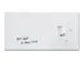 Glas Magneetbord Sigel Artverum mat superwit 91x46cm