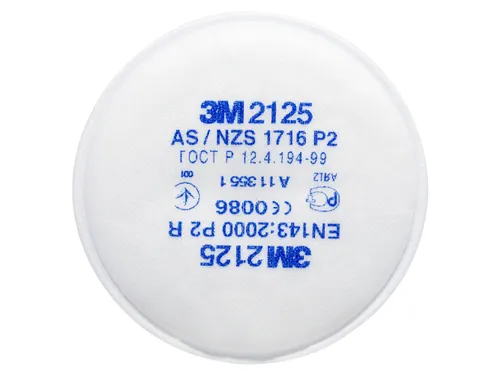 Stoffilter P2 R Type 2125 Bajonetbevestiging 6000 en 7000 Serie 10 Paa