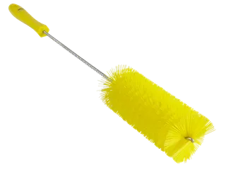 Pijpborstel Met Handvat Ø 60mm Medium Geel - 1