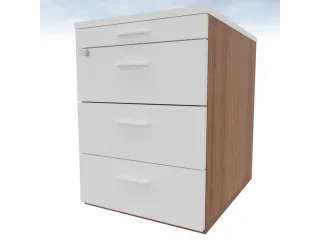 mobiel ladeblok,HxBxD 585x420x560mm,3lade(n),centr. vergrendeling - 5