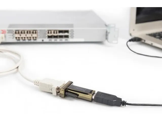 USB 2.0 naar serieel converter, DSUB 9M incl. USB A-kabel 80 cm