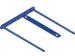 archiefbinder D-Clip blauw 100 stuks