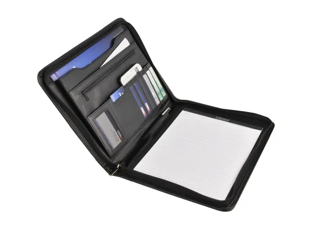 A4 Conferentiemap Kunstleer Met Ritssluiting