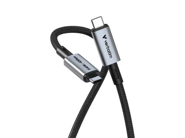 S+C Usb-C/Usb-C Kabel zwart 240W 31847 40Gbps 1.20m