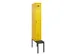locker met bank,voor scheiding van kleding,HxBxD 2120x300x815mm,1vak