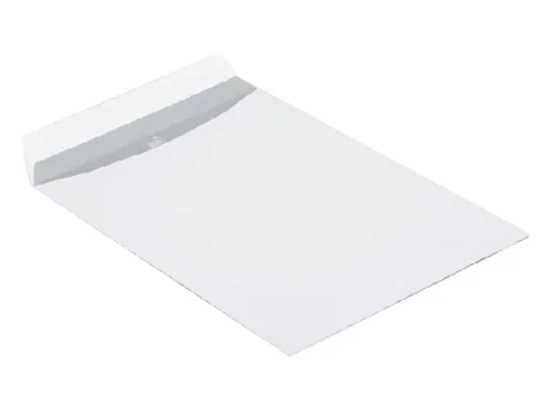 Envelop Hermes Akte C4 229x324mm Wit Gegomd doos à 250 stuks
