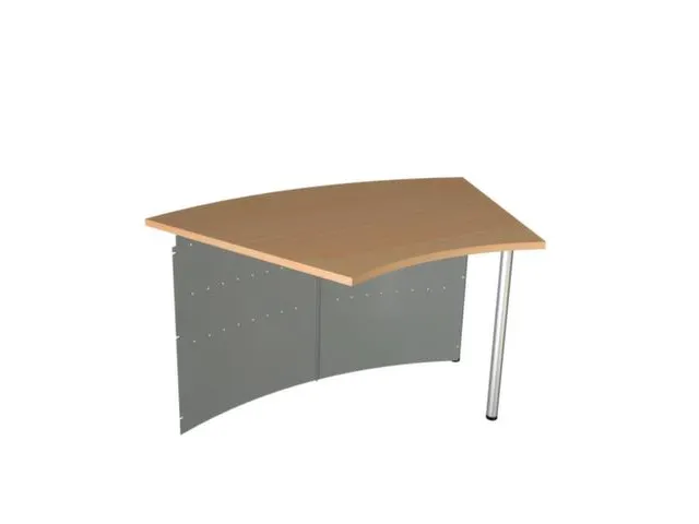 Balieprogramma Genua Aanbouwelement Staal 720x1265x800mm Beuken Decor