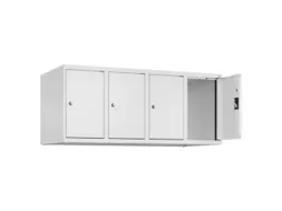 opzetkast,v. locker,4vak.,vak B 300mm,HxBxD 500x1200x500mm