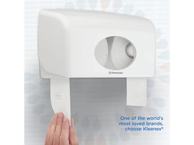 Toiletpapier Kleenex 2-laags 600vel wit 8441