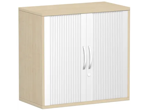 jaloeziedeurkast,HxBxD 798x800x425mm,1xhouten vloer,2 OH,romp esdoorn
