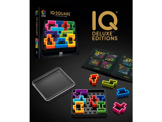Smart Games IQ Square Deluxe Editions 14+ Puzzelspel