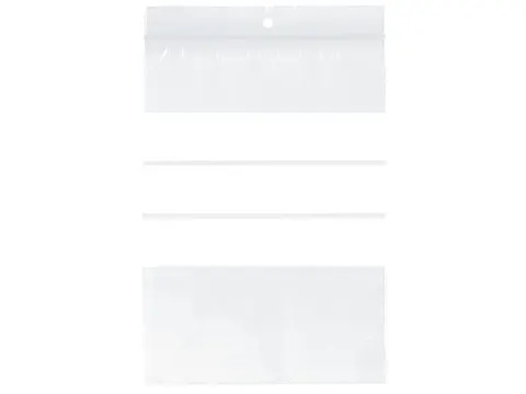 gripzak Raadhuis 160x230mm met schrijfvlak, doos a 4000 stuks