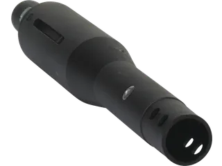 ErgoClean 380600 Ergobend zwart verlengstuk/kniegewricht met clickfit - 1