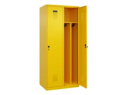 locker voor scheiding van kleding,HxBxD 1850x800x500mm,2vak