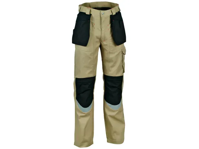 Cofra Bricklayer werkbroek, kakigroen/zwart, maat 62