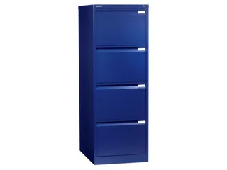 hangmappenkast HxBxD 1321x413x622mm 4hangmappenframes blauw - 2