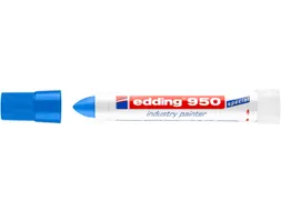 Viltstift edding 950 pastamarker industry rond 10mm blauw