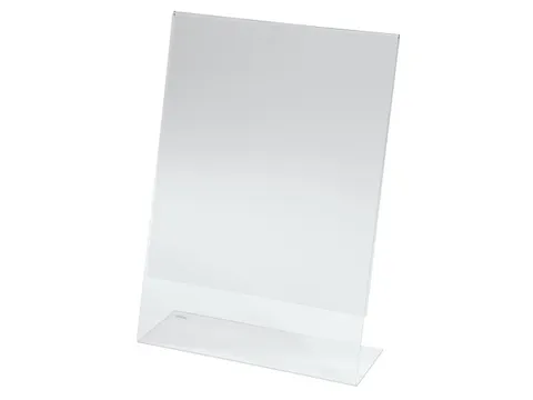 tafelstandaard Sigel glashelder A4 schuin