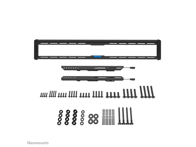 Support mural TV Neomounts LEVEL 43-86 inch support plat noir