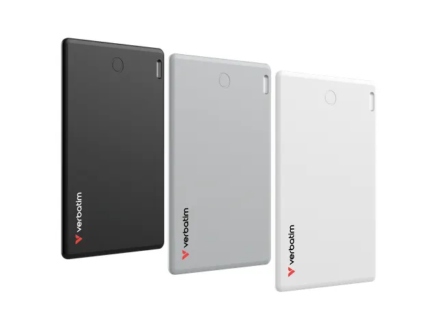 My Finder Card Bluetooth Tracker 3 Pak Zilver Zwart Wit