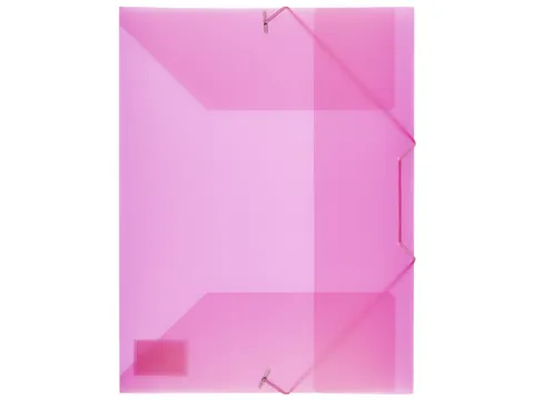 Elastomap Kangaro A4 PP transparant roze