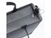 Bureautas Sigel voor hybride werken Premium M donkergrijs 360x280x150