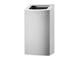 Afvalbak RVS anti-fingerprint coating Open 56 Liter