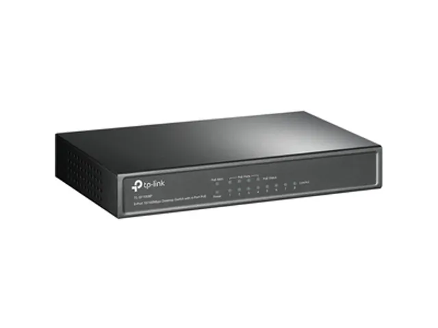 8-Poorts PoE Switch 4 PoE Ports