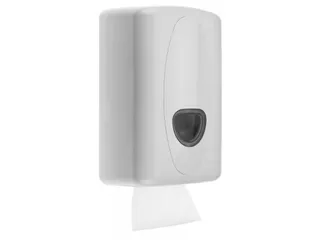 Toiletpapier Dispenser Kunststof Wit Voor Bulkpack toiletpapier - 1