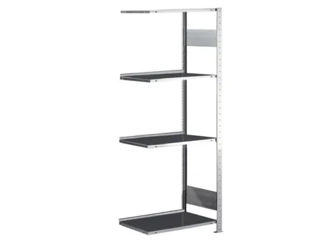 Inhaakstelling Aanslagrand Aanbouwveld 1850x750x300mm 4legborden