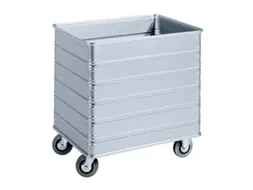 aluminium bakwagen,laadvl. LxB 700x560mm,230l,HxLxB 760x740x600mm