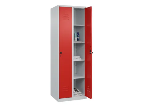 wasgoedverdeelkast,HxBxD 1850x600x500mm,vak B 300mm,draaigrendel